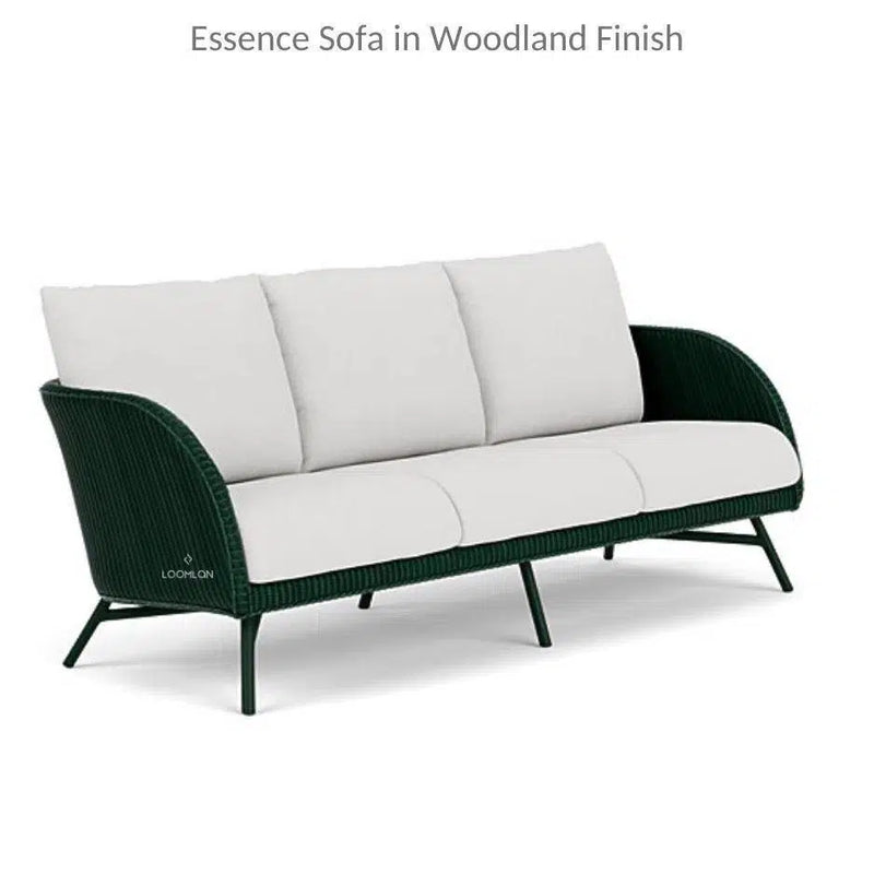 Essence Sofa All Weather Wicker Furniture Made in USA Lloyd Flanders Outdoor Sofas & Loveseats LOOMLAN By Lloyd Flanders