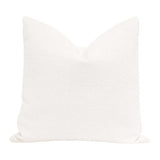 Essential White Performance Boucle Throw Pillow With Insert - Set of 2 Throw Pillows LOOMLAN By Essentials For Living