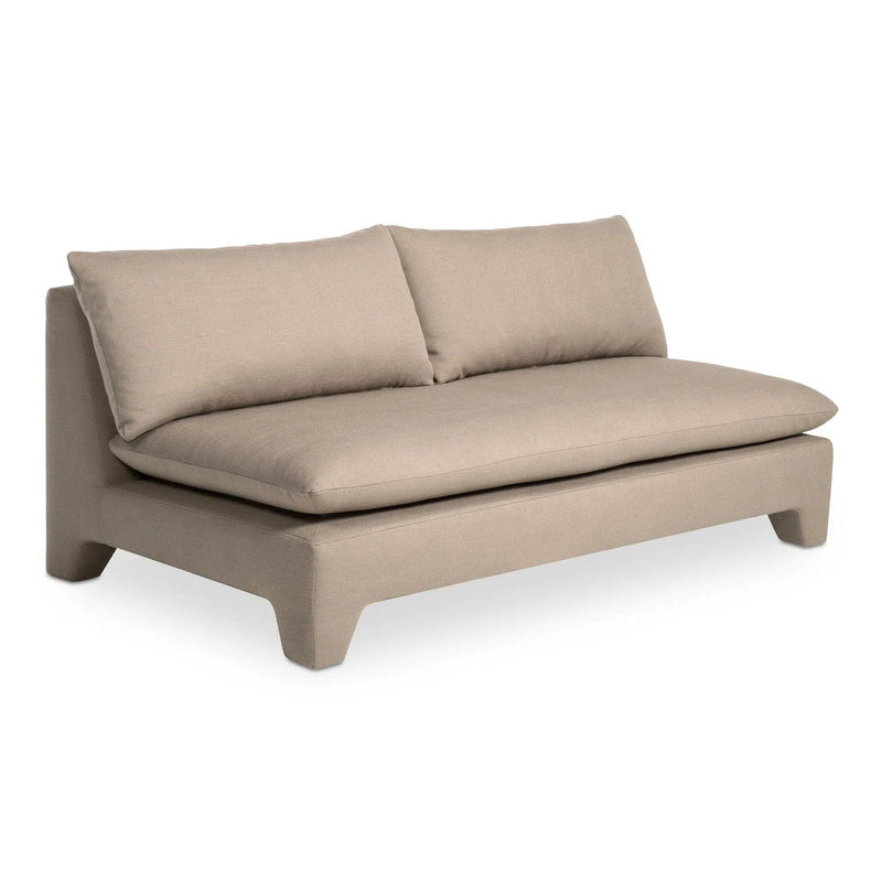 Estelle Polyester Upholstered Sofa Sofas & Loveseats LOOMLAN By Moe's Home