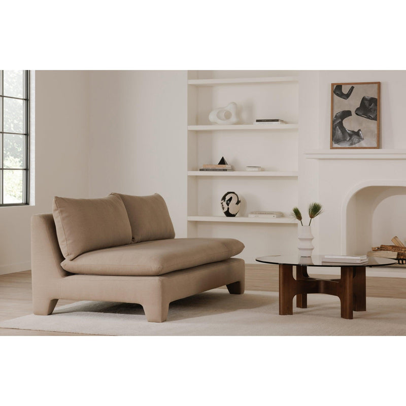 Estelle Polyester Upholstered Sofa Sofas & Loveseats LOOMLAN By Moe's Home