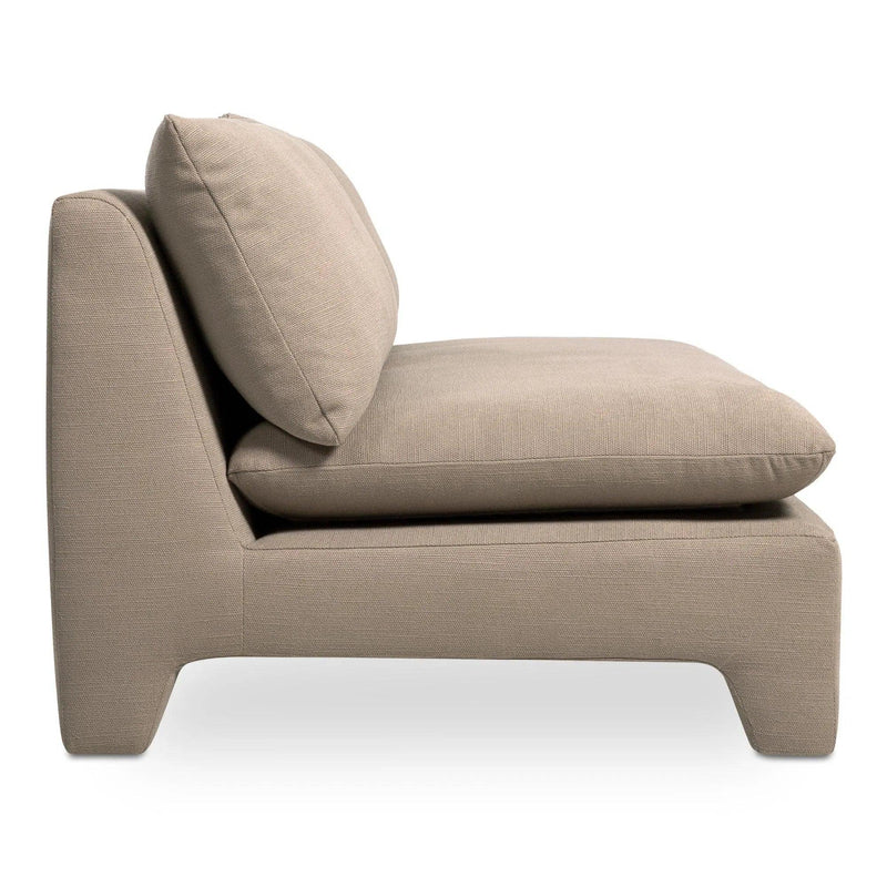 Estelle Polyester Upholstered Sofa Sofas & Loveseats LOOMLAN By Moe's Home