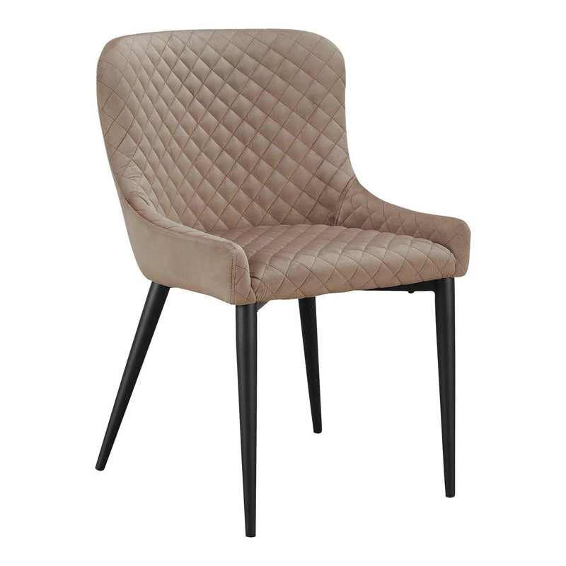 Etta Contemporary Polyester Armless Dining Chair