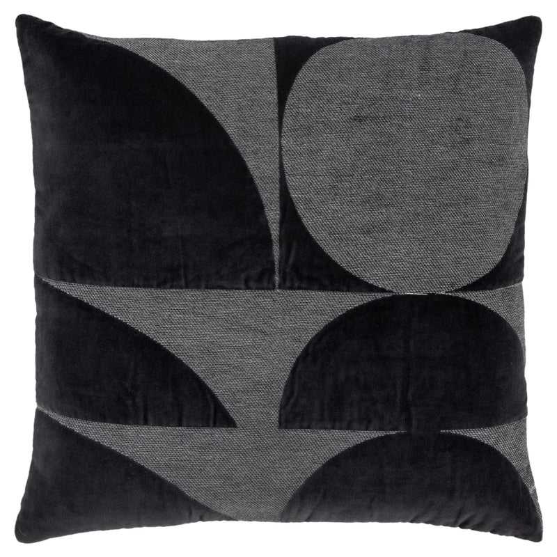 Etta Tonal Pattern Throw Pillow Covers With Down Insert Throw Pillows LOOMLAN By LOOMLAN