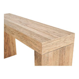 Evander Wood Brown Rectangular Console Table Console Tables LOOMLAN By Moe's Home