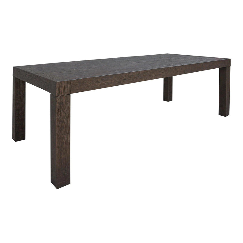 Evander Wood Brown Rectangular Dining Table Dining Tables LOOMLAN By Moe's Home