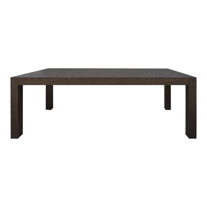 Evander Wood Brown Rectangular Dining Table Dining Tables LOOMLAN By Moe's Home
