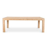 Evander Wood Brown Rectangular Dining Table Dining Tables LOOMLAN By Moe's Home