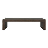 Evander Wood Dining Bench Dining Benches LOOMLAN By Moe's Home