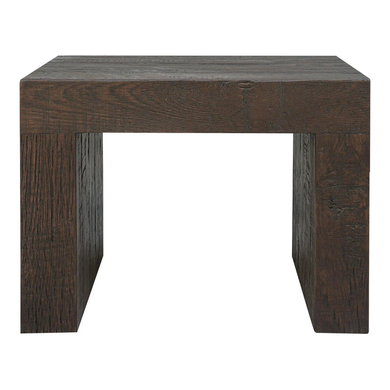 Evander Wood Side Table Side Tables LOOMLAN By Moe's Home