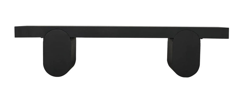 Evora Coffee Table, Black Metal Coffee Tables LOOMLAN By Noir