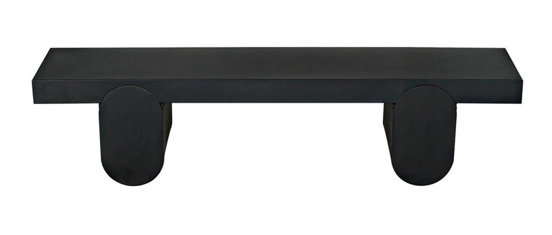 Evora Coffee Table, Black Metal Coffee Tables LOOMLAN By Noir