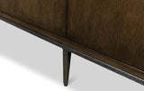 Extra Long Sideboard Buffet Barton Cabinet Artisan Grey Sideboards LOOMLAN By Sarreid