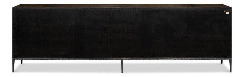 Extra Long Sideboard Buffet Barton Cabinet Artisan Grey Sideboards LOOMLAN By Sarreid