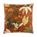 Fabriano Pimento Multi Color Throw Pillow With Insert Throw Pillows LOOMLAN By D.V. Kap