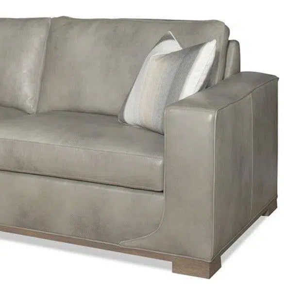 Fairview Custom Leather Sofa - Made to Order in the USA Sofas & Loveseats LOOMLAN By Uptown Sebastian