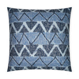 Farahan Indigo Blue Throw Pillow With Insert Throw Pillows LOOMLAN By D.V. Kap