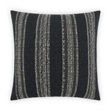 Farkle Black Global Black Large Throw Pillow With Insert Throw Pillows LOOMLAN By D.V. Kap