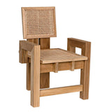 Fatima Teak Chair Dining Chairs LOOMLAN By Noir