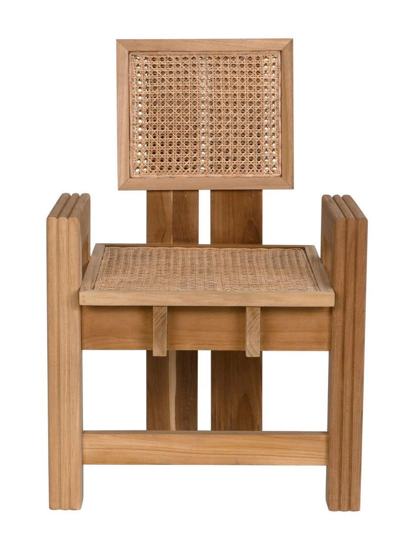 Fatima Teak Chair Dining Chairs LOOMLAN By Noir