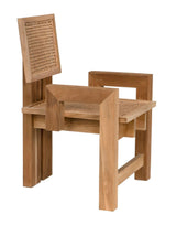 Fatima Teak Chair Dining Chairs LOOMLAN By Noir