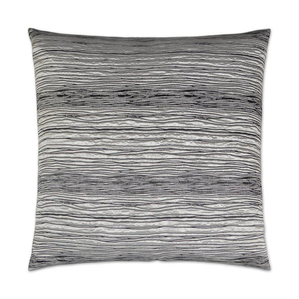 Faultline Grey Throw Pillow With Insert Throw Pillows LOOMLAN By D.V. Kap