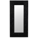 Faustus Mirror Black Wall Mirror Wall Mirrors LOOMLAN By Noir