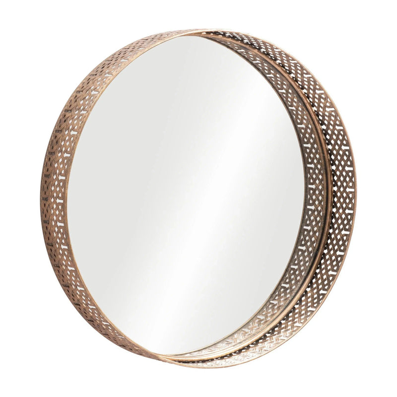 Faz Mirror Antique Gold Wall Mirrors LOOMLAN By Zuo Modern