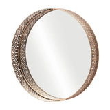 Faz Mirror Antique Gold Wall Mirrors LOOMLAN By Zuo Modern