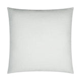 Felicity Snow Solid Textured White Large Throw Pillow With Insert Throw Pillows LOOMLAN By D.V. Kap