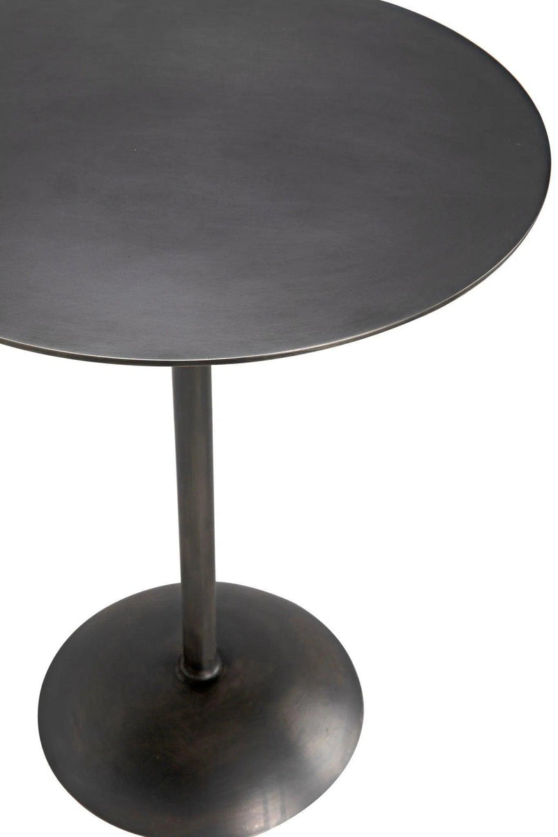 Felix Side Table, Gun Metal Finish Side Tables LOOMLAN By Noir