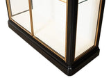 Fenwick Etagere Display Cabinet Glass Doors Bookcase Bookcases LOOMLAN By Sarreid