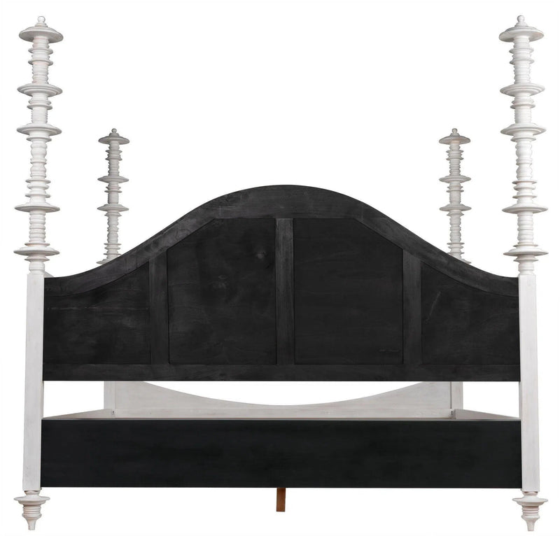 Ferret Wooden Eastern King Bed Frame Beds LOOMLAN By Noir