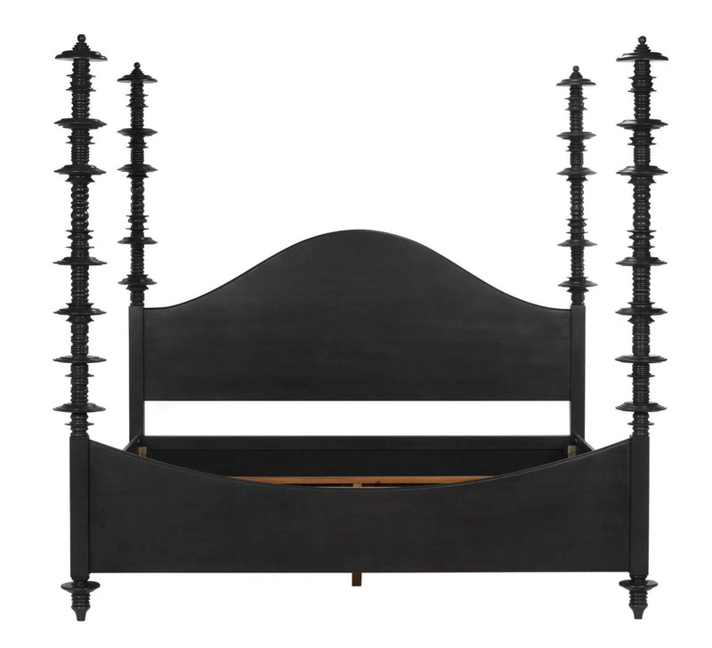 Ferret Wooden Eastern King Bed Frame Beds LOOMLAN By Noir