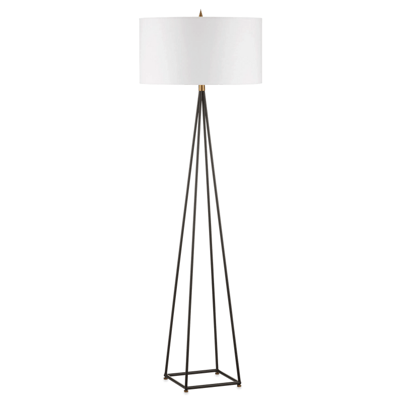 Fiction Floor Lamp Floor Lamps LOOMLAN By Currey & Co