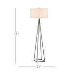 Fiction Floor Lamp Floor Lamps LOOMLAN By Currey & Co