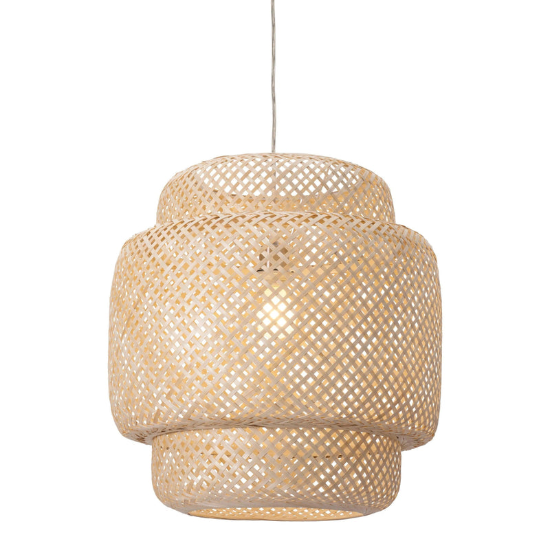 Finch Ceiling Lamp Natural Pendants LOOMLAN By Zuo Modern