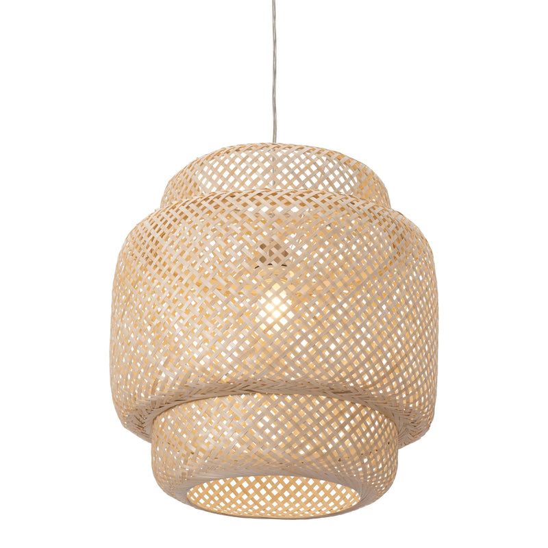 Finch Ceiling Lamp Natural Pendants LOOMLAN By Zuo Modern