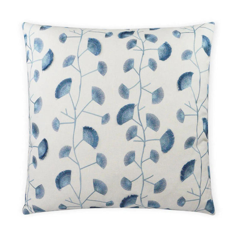 Finchley Blue Throw Pillow With Insert Throw Pillows LOOMLAN By D.V. Kap