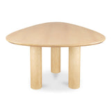 Finley Wood Geometric Dining Table Dining Tables LOOMLAN By Moe's Home