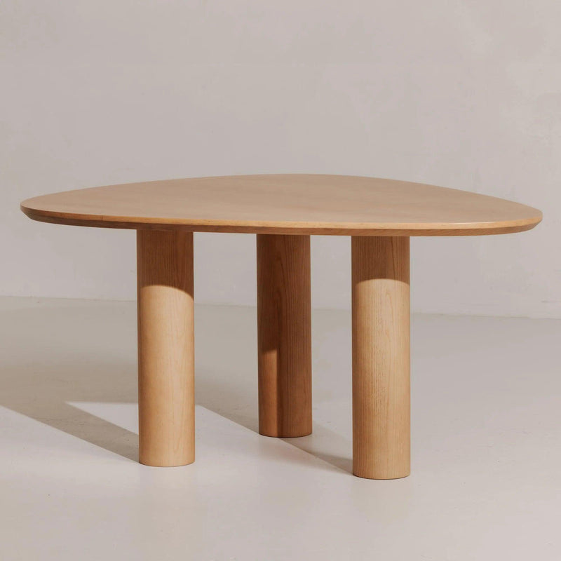 Finley Wood Geometric Dining Table Dining Tables LOOMLAN By Moe's Home