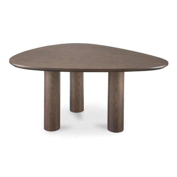 Finley Wood Geometric Dining Table Dining Tables LOOMLAN By Moe's Home