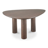 Finley Wood Geometric Dining Table Dining Tables LOOMLAN By Moe's Home