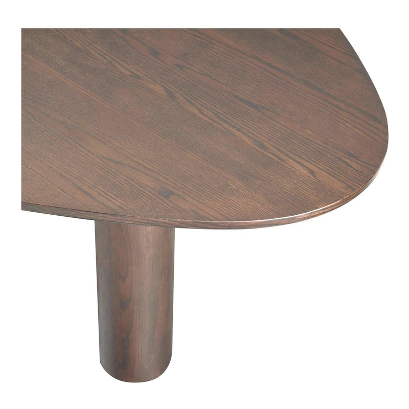 Finley Wood Geometric Dining Table Dining Tables LOOMLAN By Moe's Home