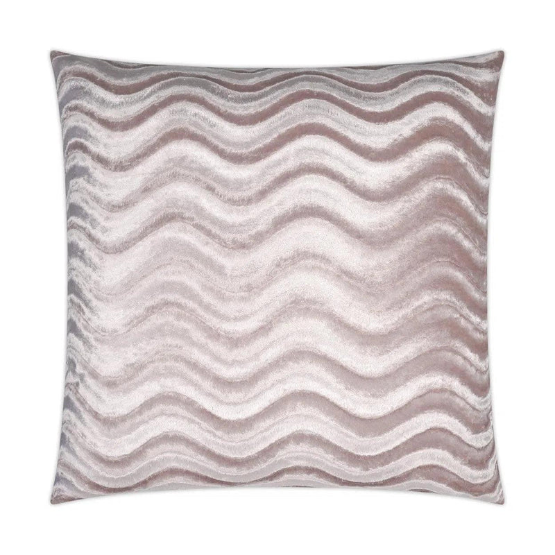 Flat Bush Transitional Blush Large Throw Pillow With Insert Throw Pillows LOOMLAN By D.V. Kap