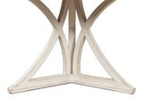 Flying Buttress Dining Table Antique White Dining Tables LOOMLAN By Sarreid