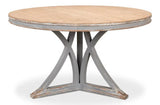 Flying Buttress Dining Table Grey Dining Tables LOOMLAN By Sarreid