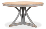 Flying Buttress Dining Table Grey Dining Tables LOOMLAN By Sarreid