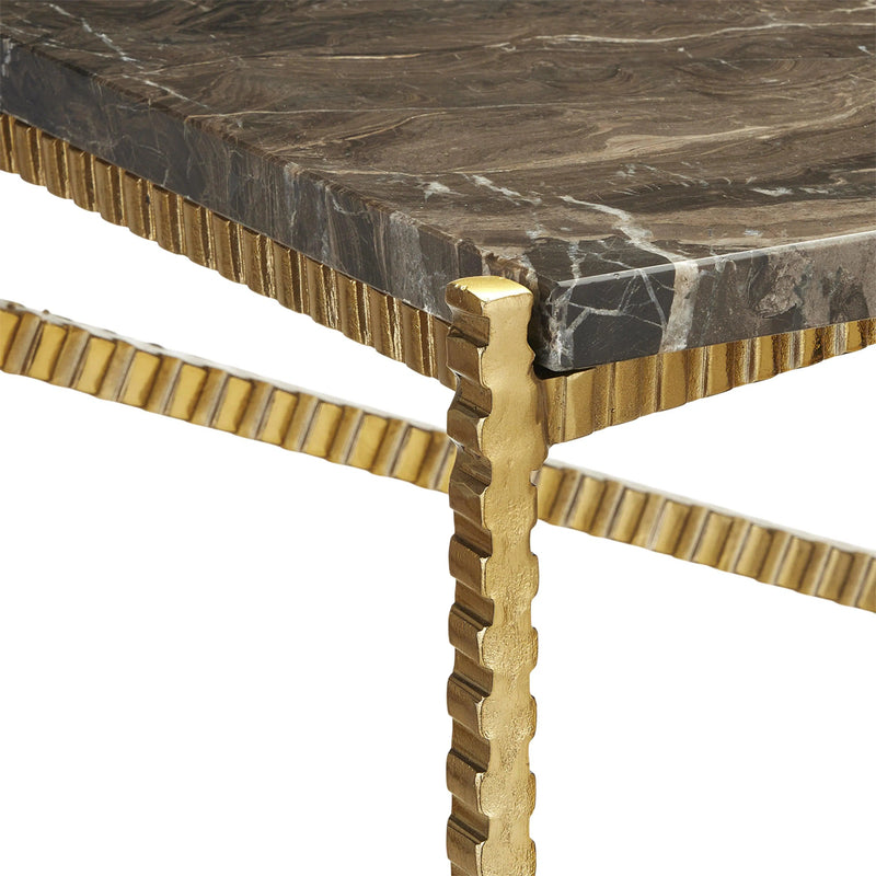 Flying Gold Console Table Console Tables LOOMLAN By Currey & Co