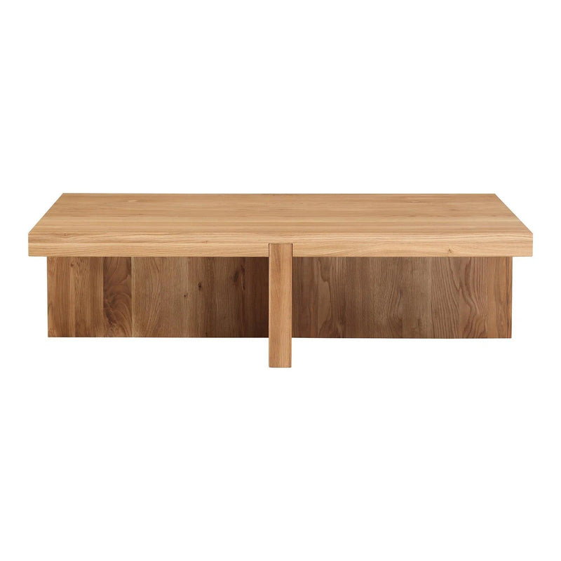 Folke Wood Rectangular Coffee Table Coffee Tables LOOMLAN By Moe's Home