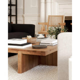 Folke Wood Rectangular Coffee Table Coffee Tables LOOMLAN By Moe's Home